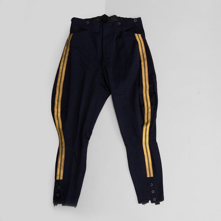 UNIFORM, svensk, attilla m/1873 för artilleriofficer vid Norrlands Artilleriregemente.