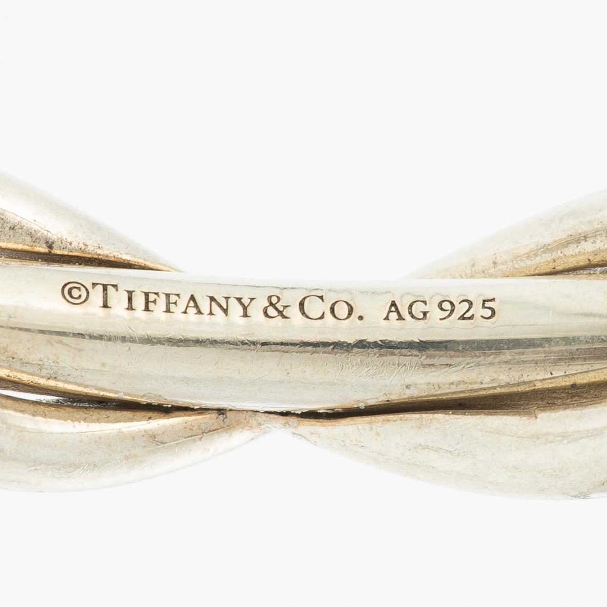 Tiffany & Co, armring, sterlingsilver, "infinity cuff".