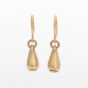 Tiffany & Co, Elsa Peretti, korvakorut, "Teardrops", 18K kultaa.