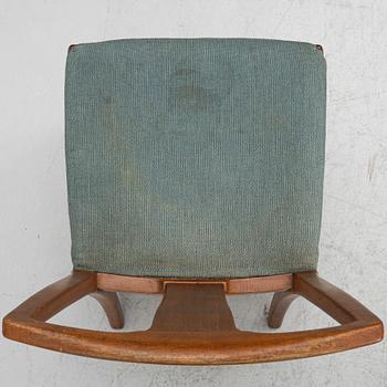 Runar Engblom, four chairs, for the Stockholm Handicraft Association, 1940s-50s.