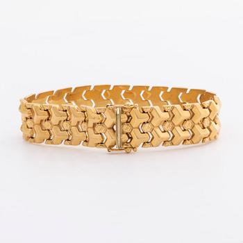 ARMBAND 18K guld, 25,4 g.