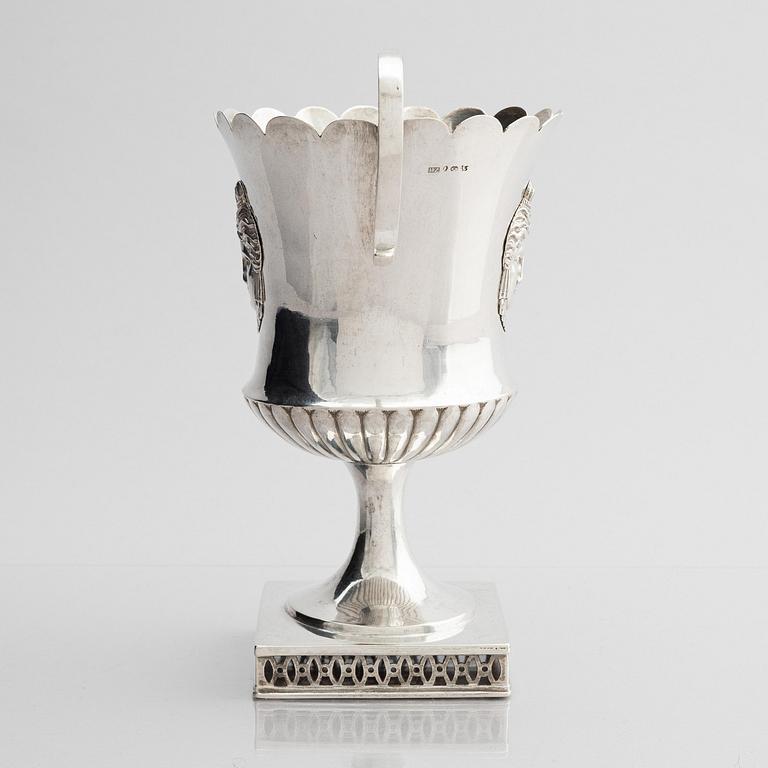 Pehr Zethelius, pokal, silver, Stockholm 1807. Empire.