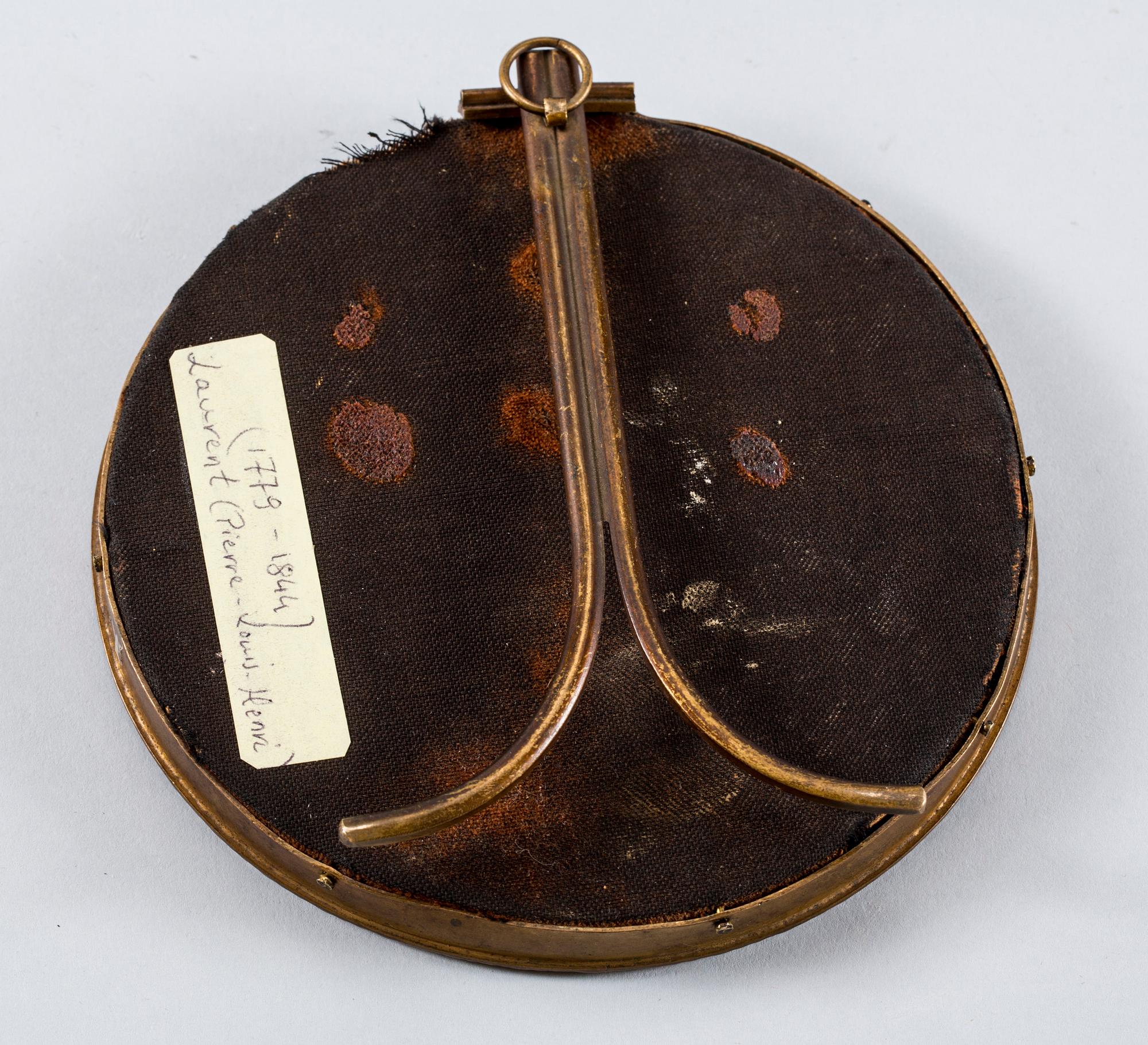 MINIATYR, akvarell, signerad HP Laurent, 1800-tal.