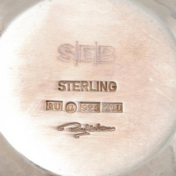 SKÅL, sterlingsilver, Rey Urban, 1998, vikt 335 g.