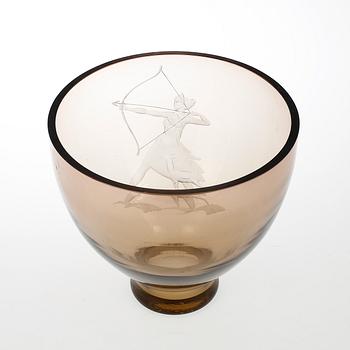 ERKKI KÄPPI, vas, glas, sign o dat -46.