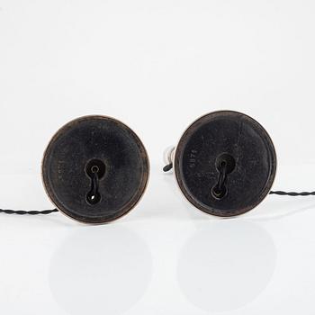 Harald Notini, a pair of table lamps, model "15124", Arvid Böhlmarks Lampfabrik, 1930s.