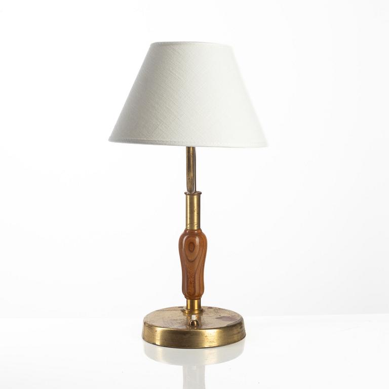 A Swedish Modern table lamp, 1940s.