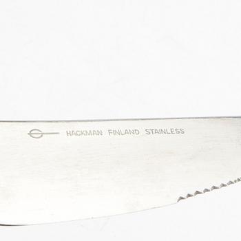 Bertel Gardberg, bestick 43 dlr "Lion" Hackman Finland 1900-talets andra hälft.