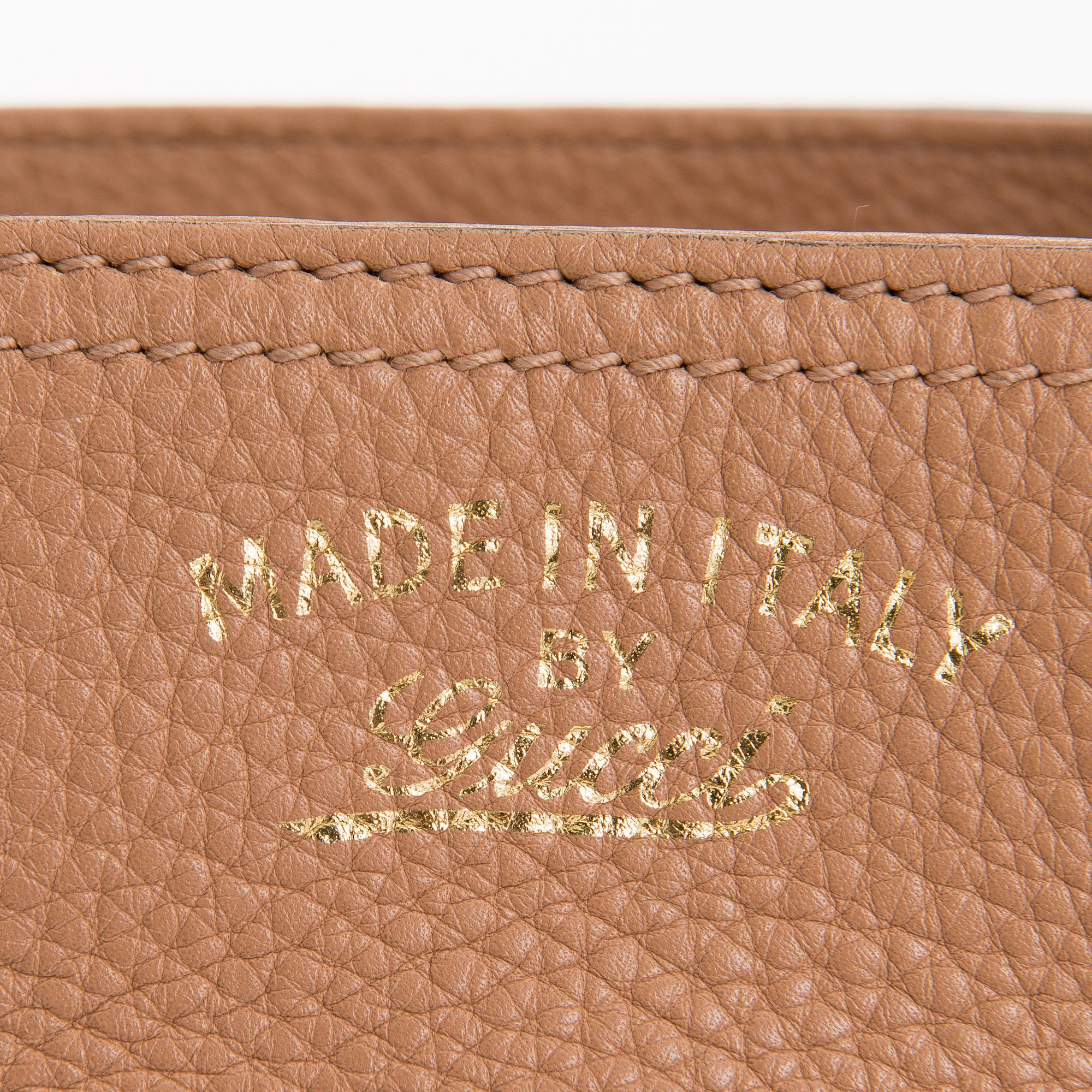 GUCCI, väska, "Small Bamboo leather shopper".