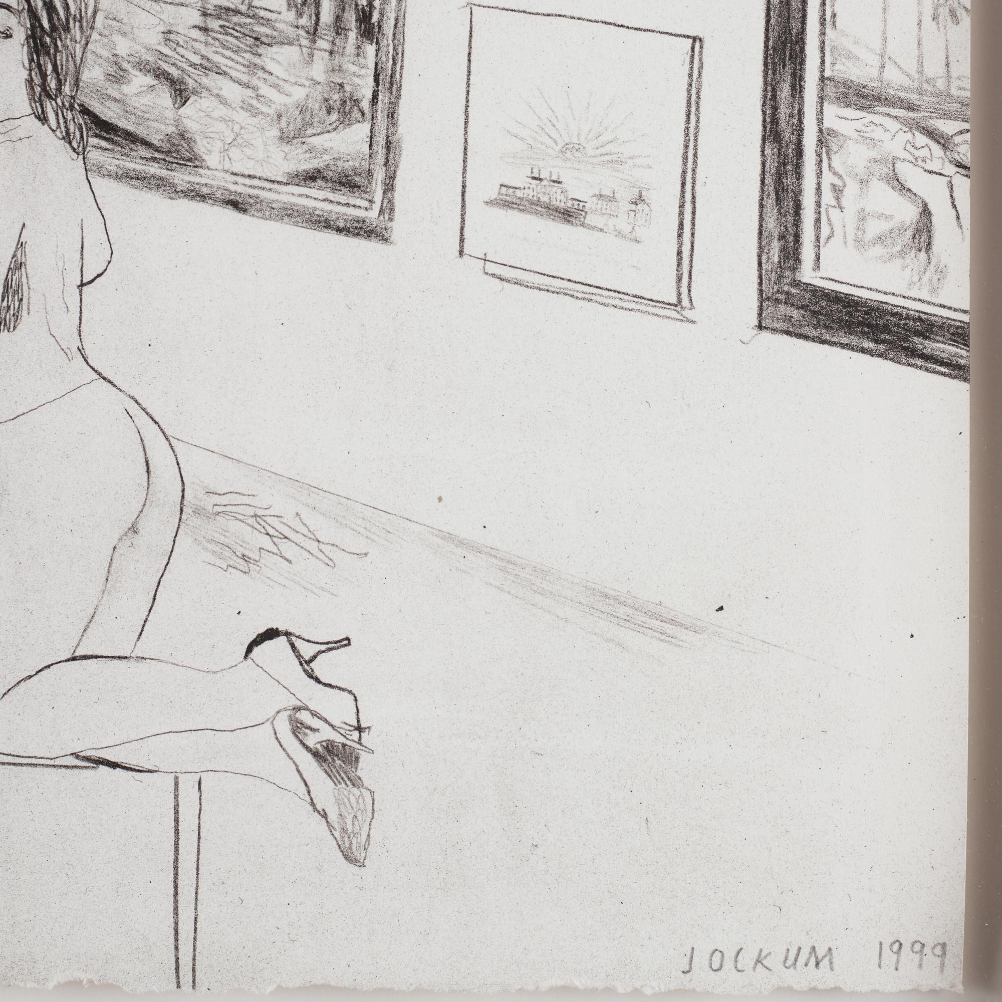 Jockum Nordström, lithograph, 1999, signed 11/140.