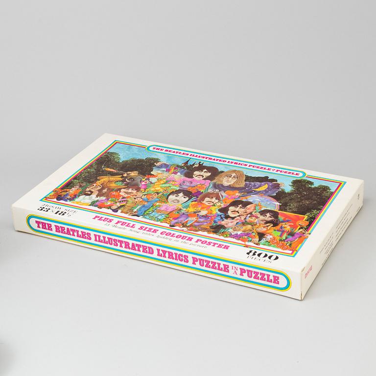 "The Beatles Illustrated Lyrics Puzzle", 1970.