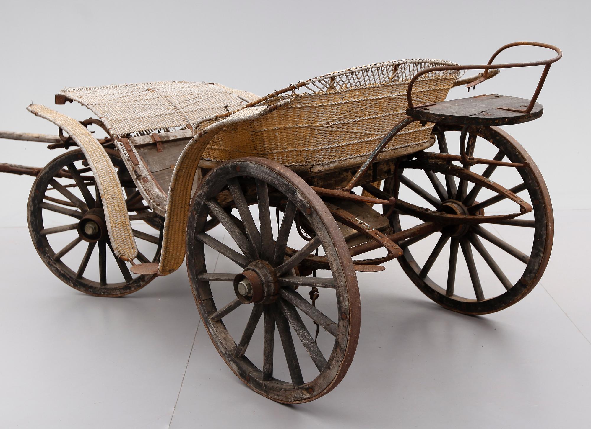 HÄSTVAGN, sekelskiftet 1900.