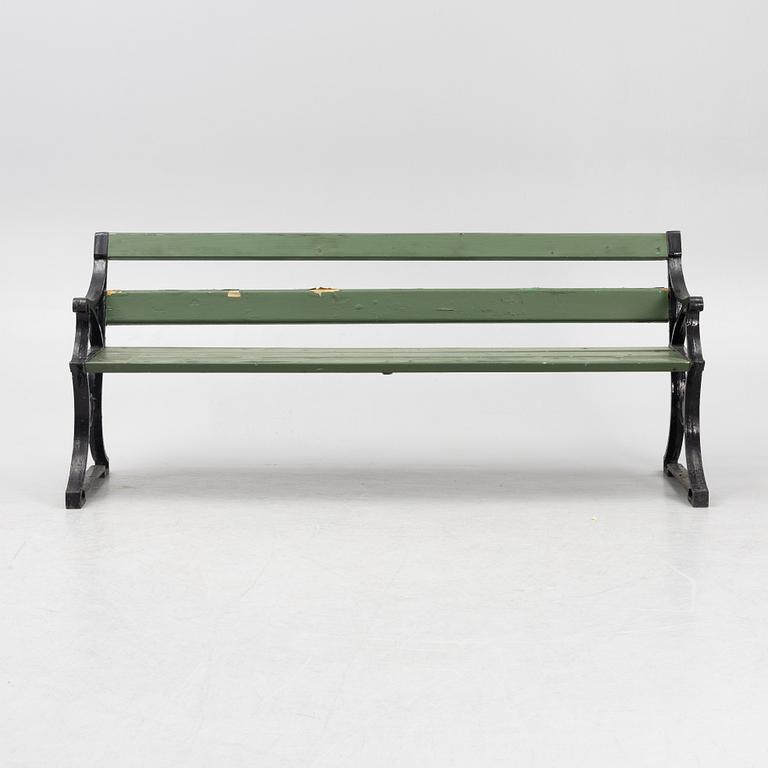 Folke Bensow, garden bench, Näfvekvarn no. 3.