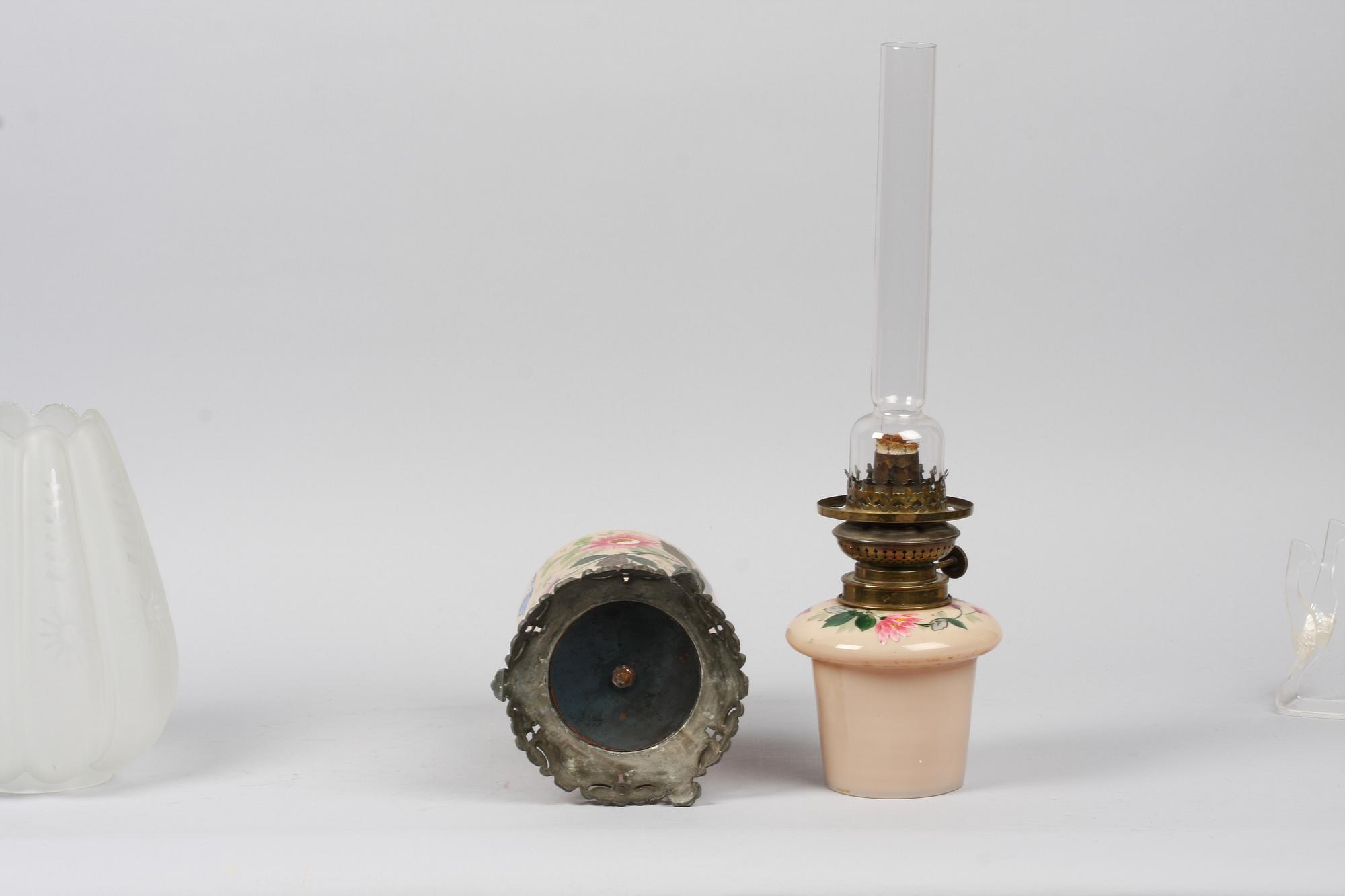 FOTOGENLAMPA, metall och glas, sent 1800-tal.