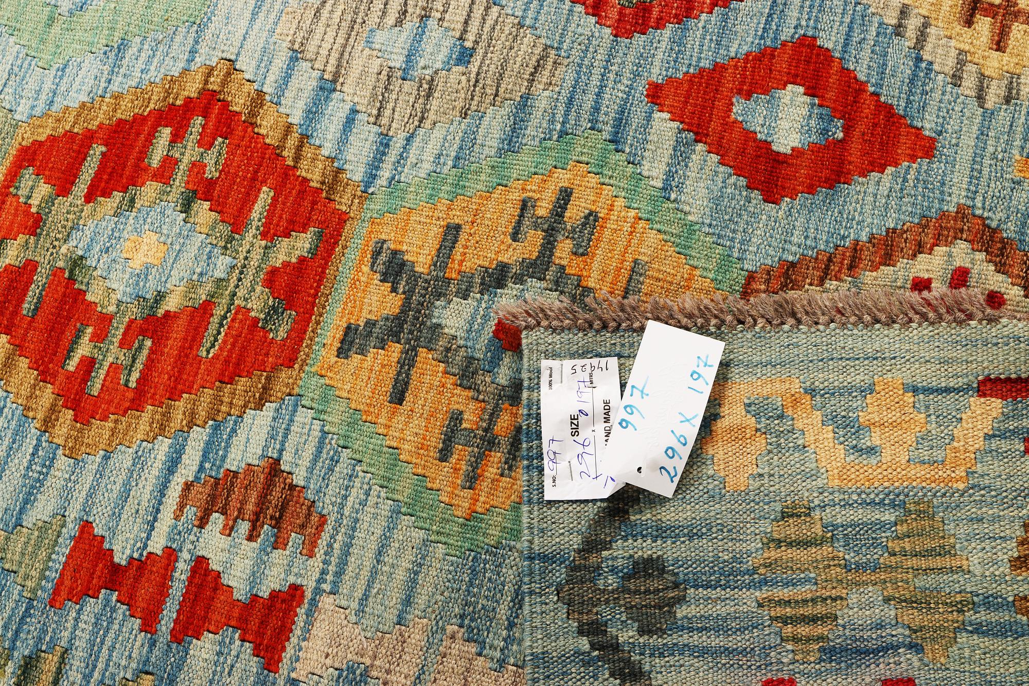 Matta, Kelim, Afghanistan, ca 296 x 197 cm.