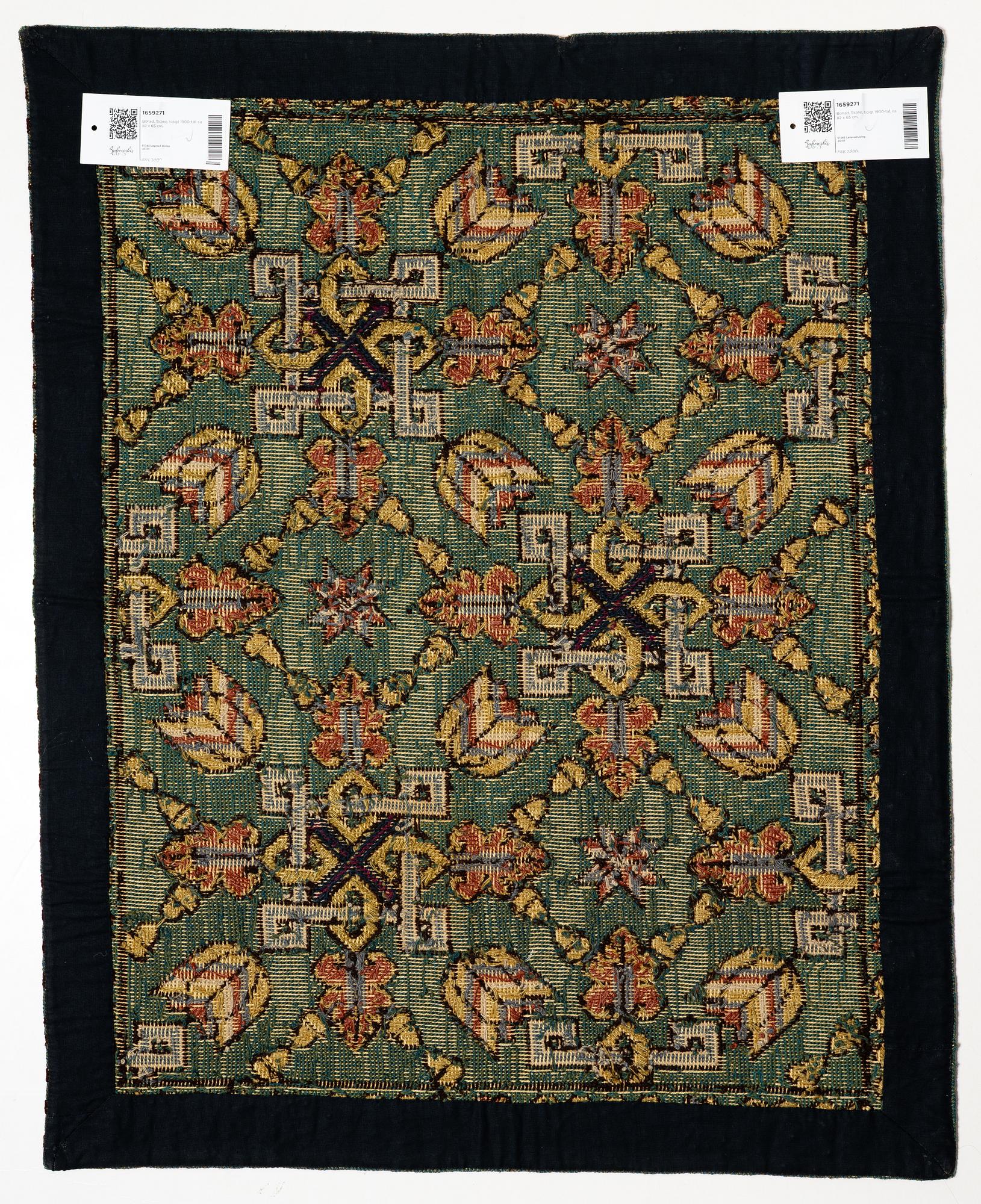 Bonad, Skåne, tidigt 1900-tal, ca 82 x 65 cm.