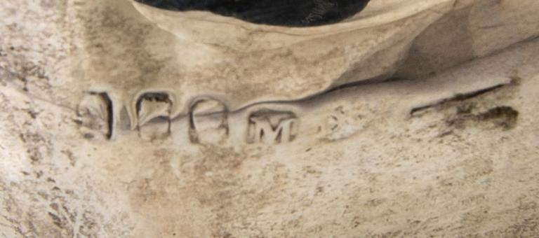 Sugar bowl silver England second half of the 19th century.