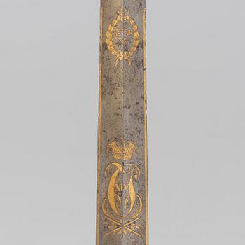 A Swedish infantry officer's sword 1820's.