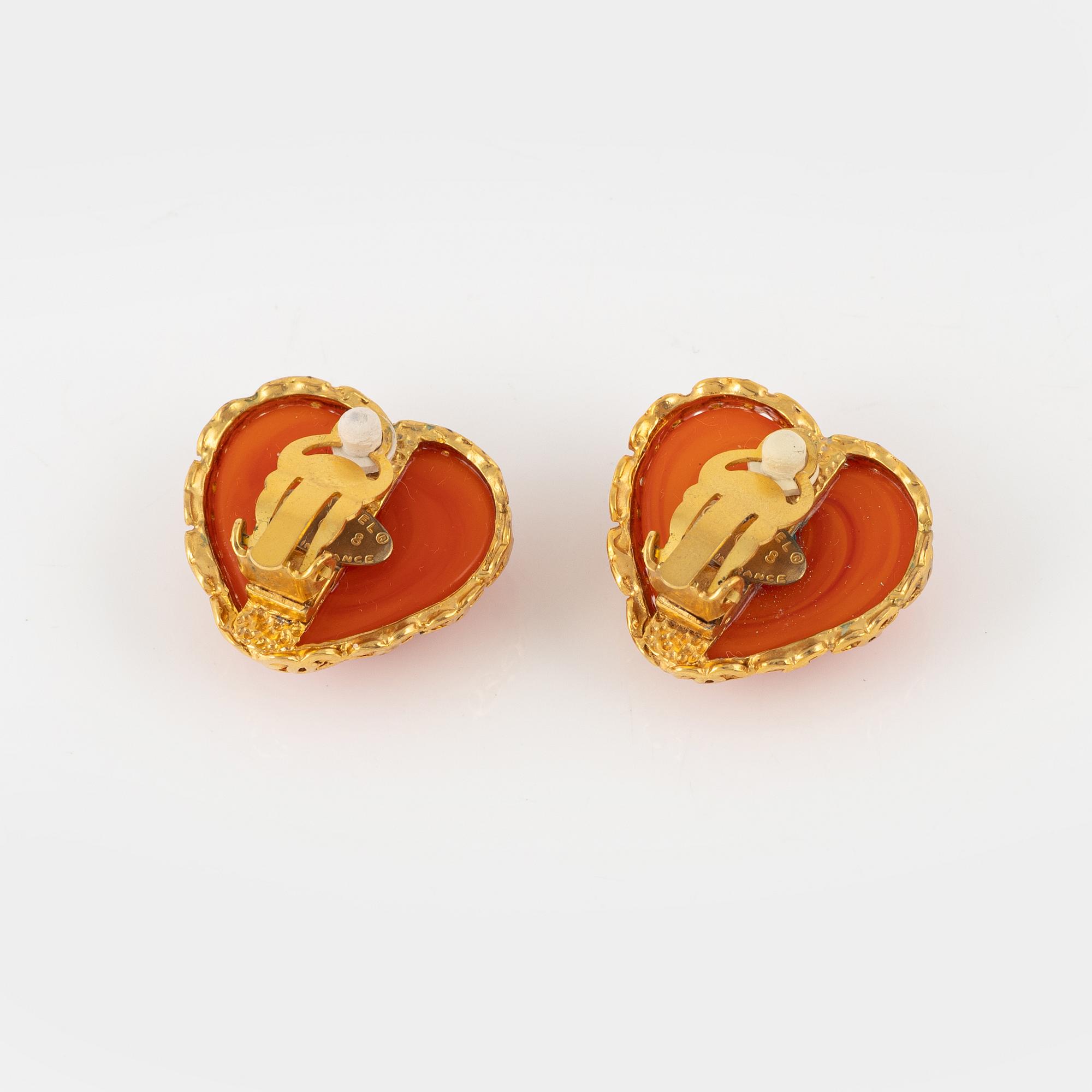Chanel, earrings, 1984-1992.