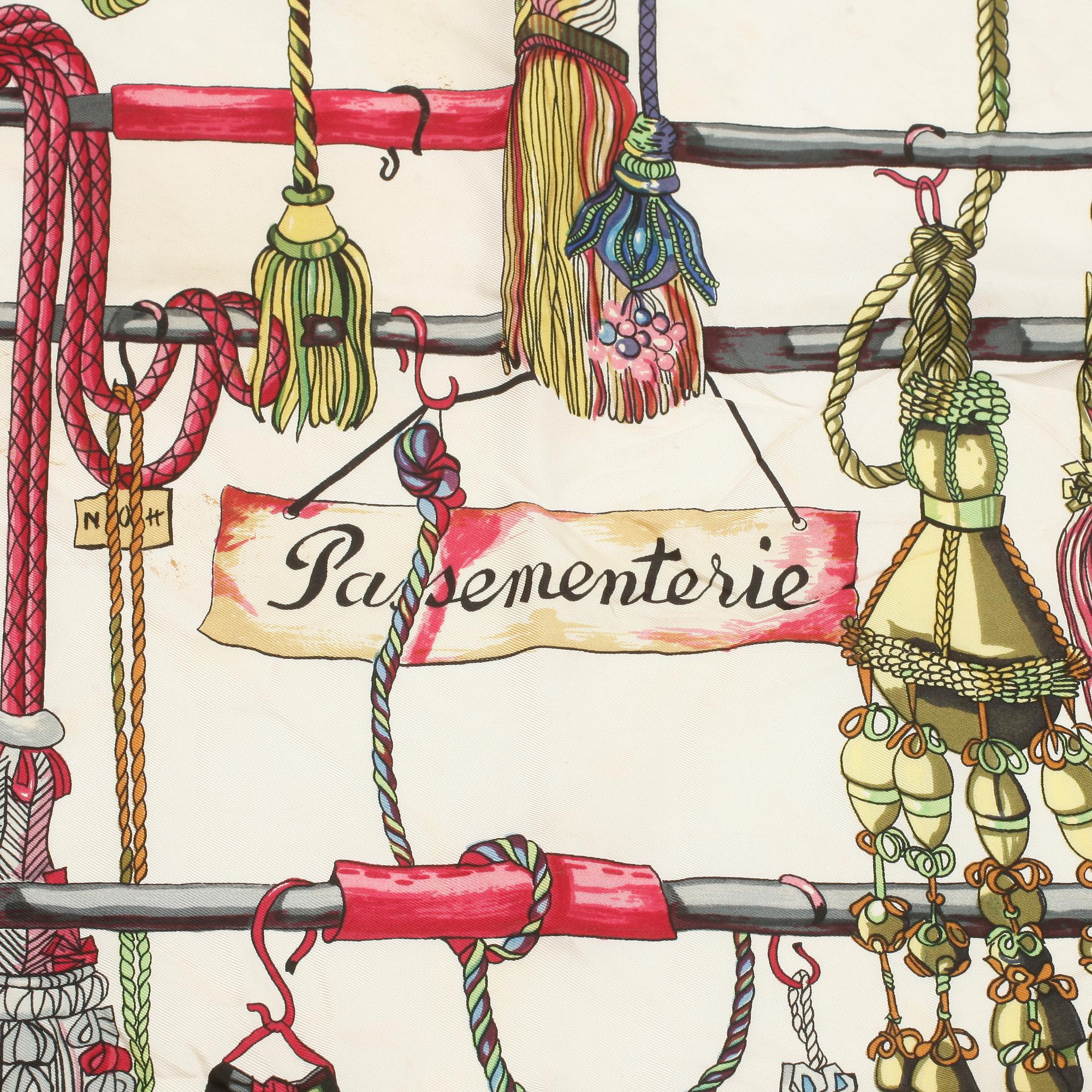 SCARF, Hermès, "Passementerie".