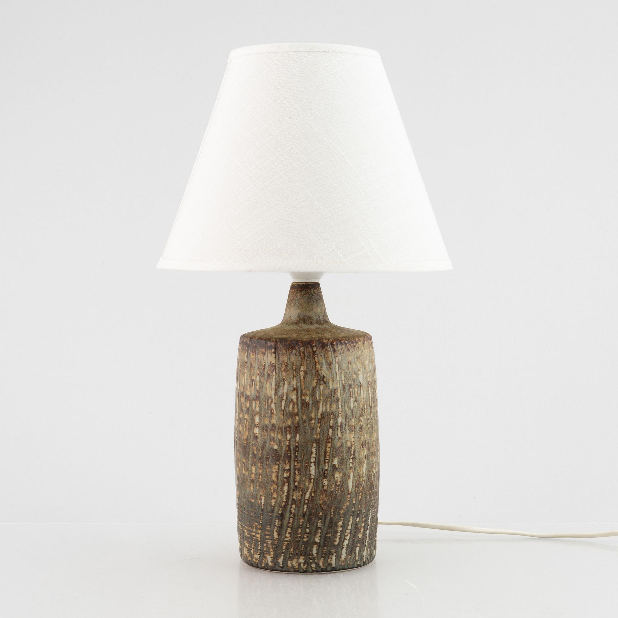 Gunnar Nylund, a 'Rubus' table lamp, Rörstrand.