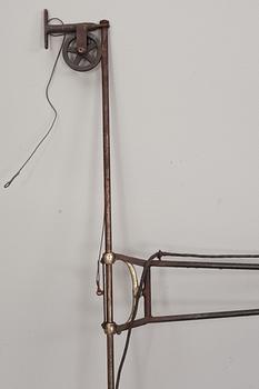 VÄGGLAMPA, industridesign. 1900-tal.