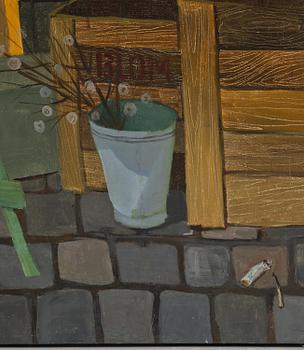 Pelle Åberg, "Torghandel på Hötorget".