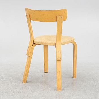 Alvar Aalto, stol, modell 69, 1900-talets mitt.