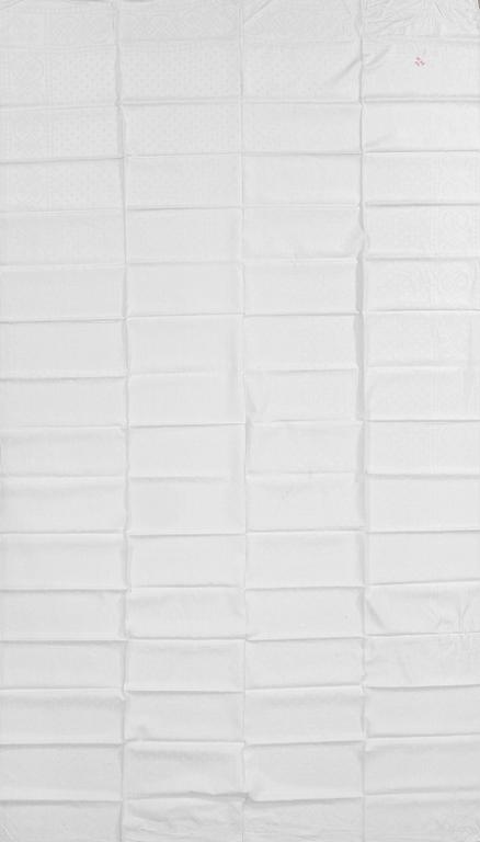 Tablecloths, 3 pcs damask, circa 1900.