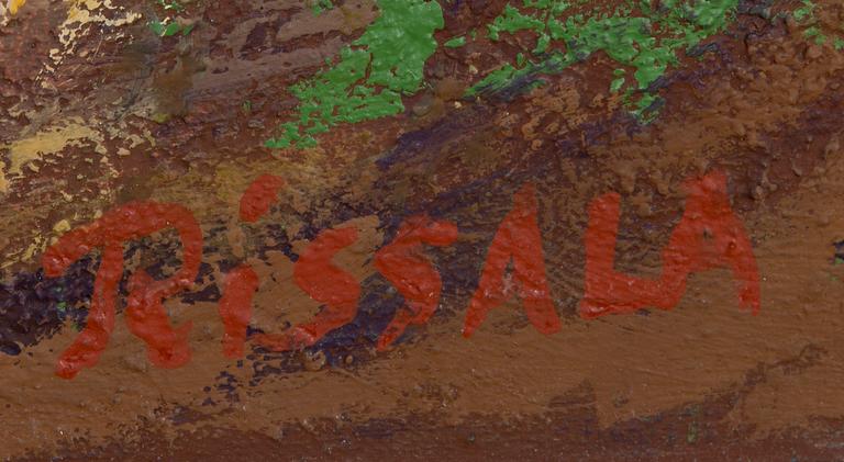 KAAPO RISSALA, olja på duk, signerad, a tergo daterad 1964.