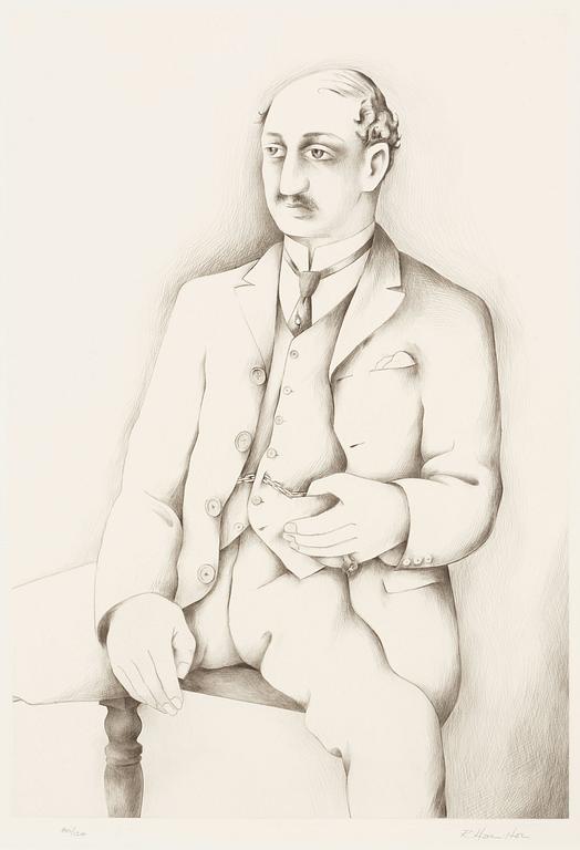 Richard Hamilton, "Leopold Bloom".