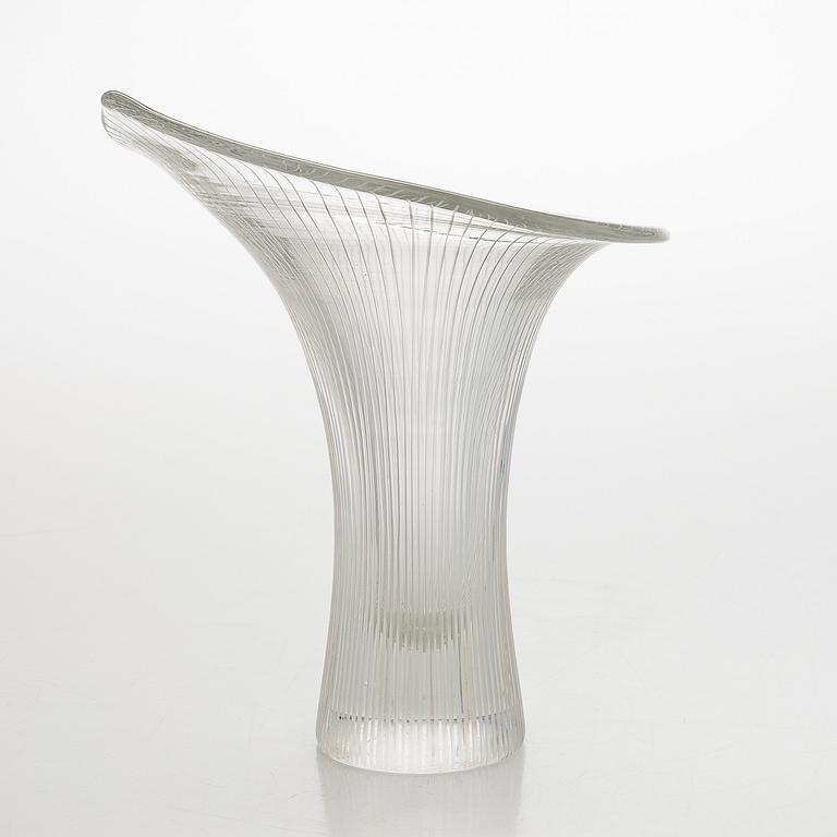 Tapio Wirkkala, maljakko, "Kanttarelli", signeerattu Tapio Wirkkala, Iittala.