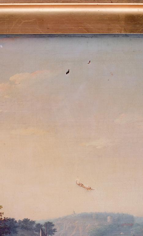 ERIK WAHLBERGSON, olja på duk. Sign o dat 1841.