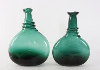 FLASKOR, 2 st, glas.