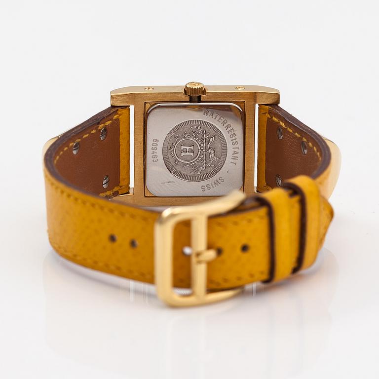 Hermès, Medor, wristwatch, 23 mm.