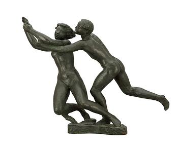 Axel Wallenberg, "Lekande ungdom" ("Playful youth").