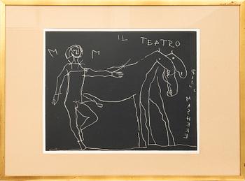 Marino Marini, "Il teatro delle mashere".