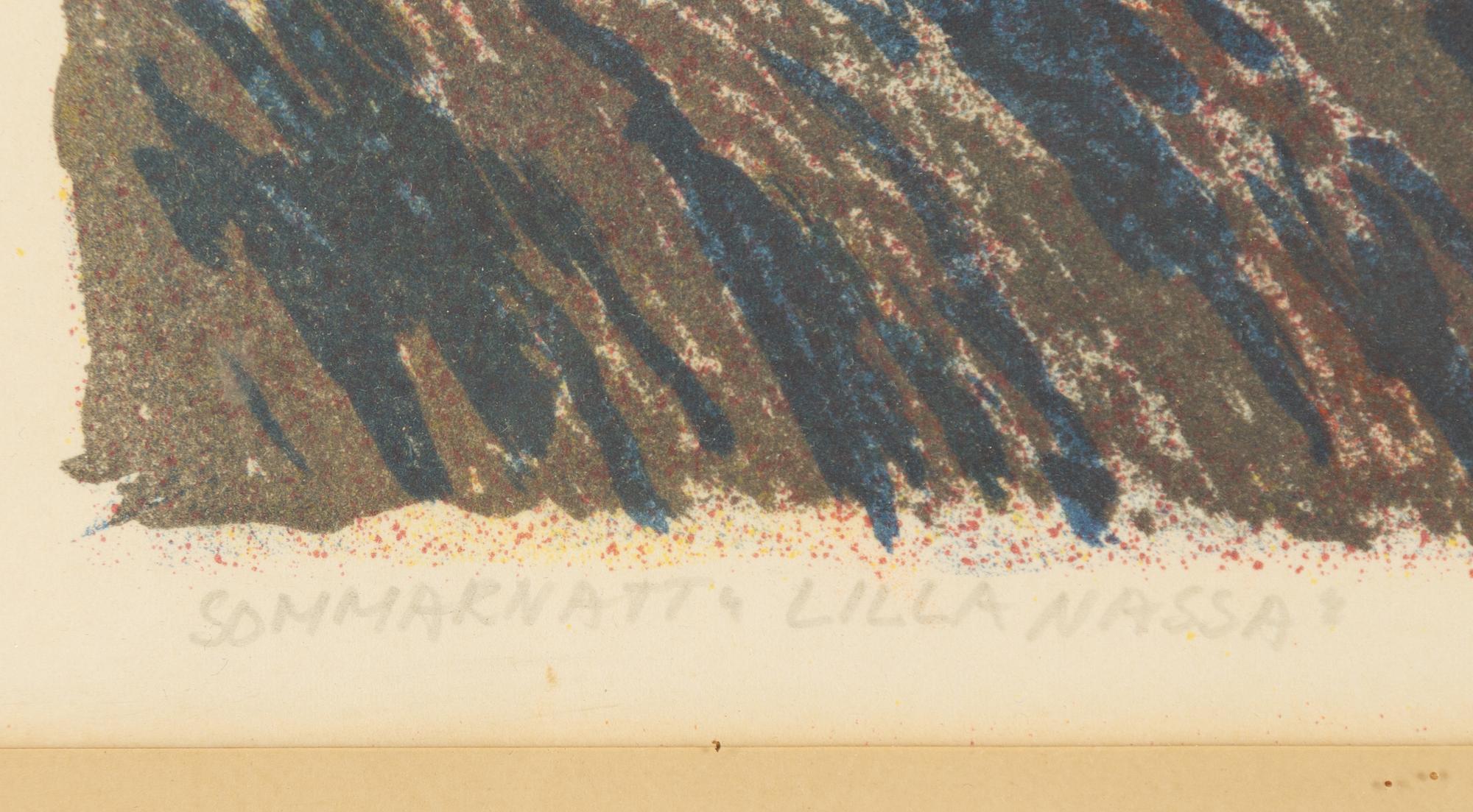 Roland Svensson, "Sommarnatt, Lilla Nassa".