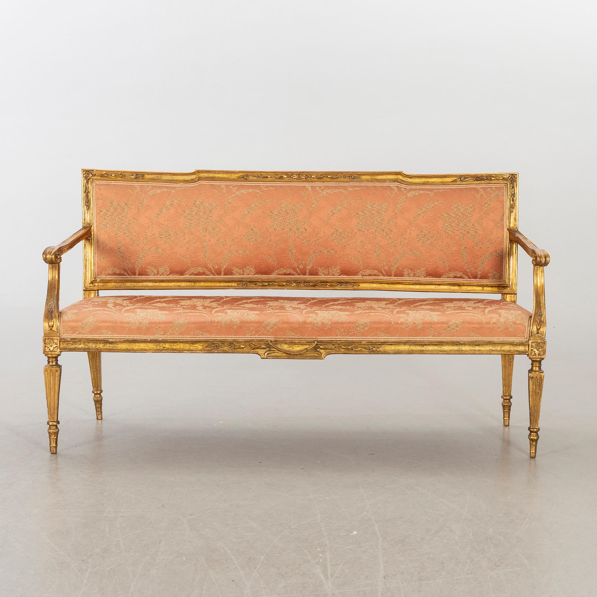 SOFFA Louis XVI omkring 1800.
