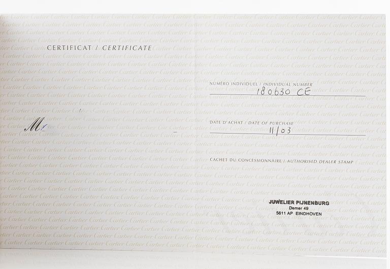 Cartier, Tank, Francaise, armbandsur, 30 x 25 mm.