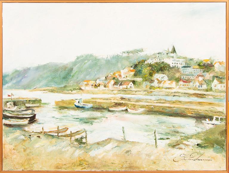 Kristina Assarsson, oil on canvas signed.
