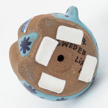 Lisa Larson, figuriner, 3 st, stengods, Gustavsberg.