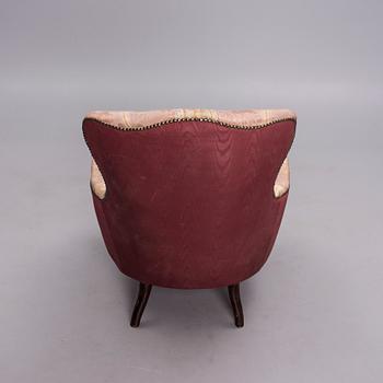 FÅTÖLJ, Emma, 1800-tal.