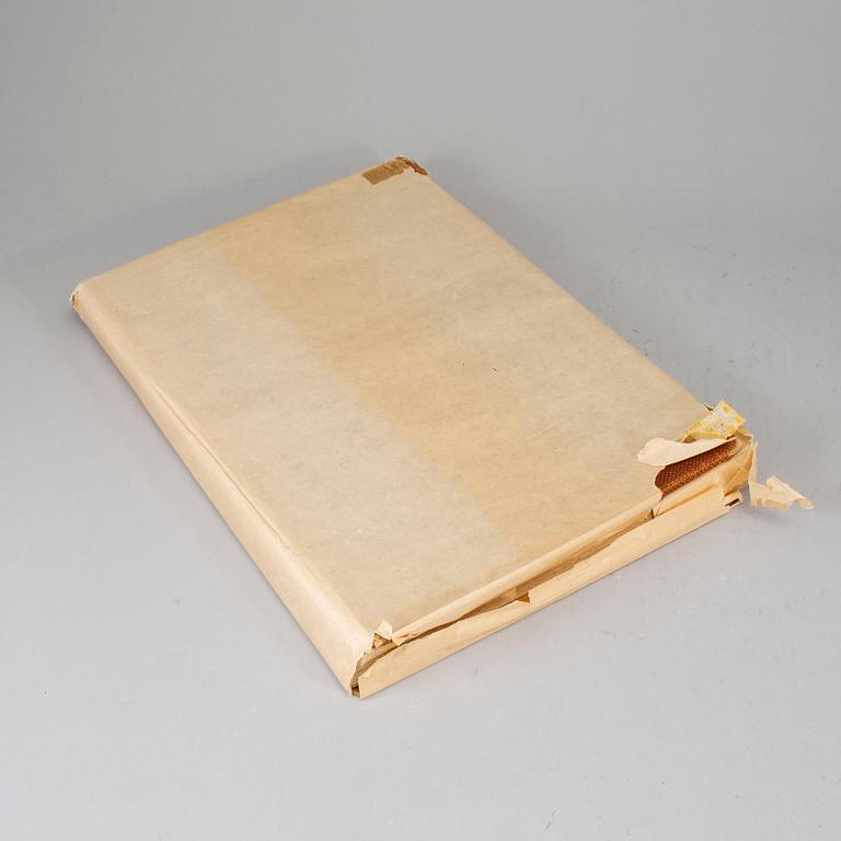 GEORGE GROSZ, book with 84 offset lithographs and 16 offset lithographs in color, Der Malik Verlag, Berlin 1923.