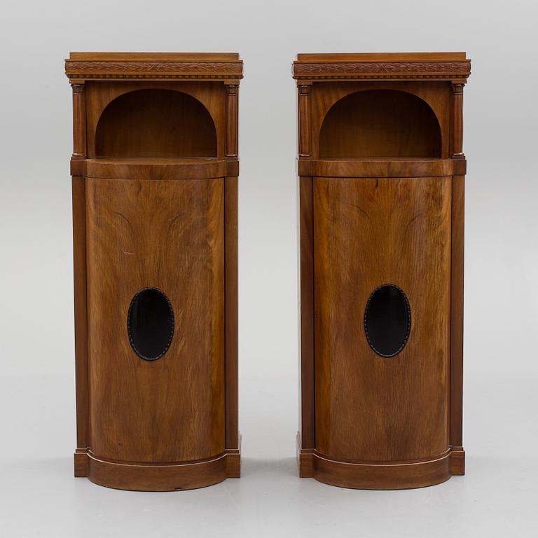 A pair of early 20th century cabinets.