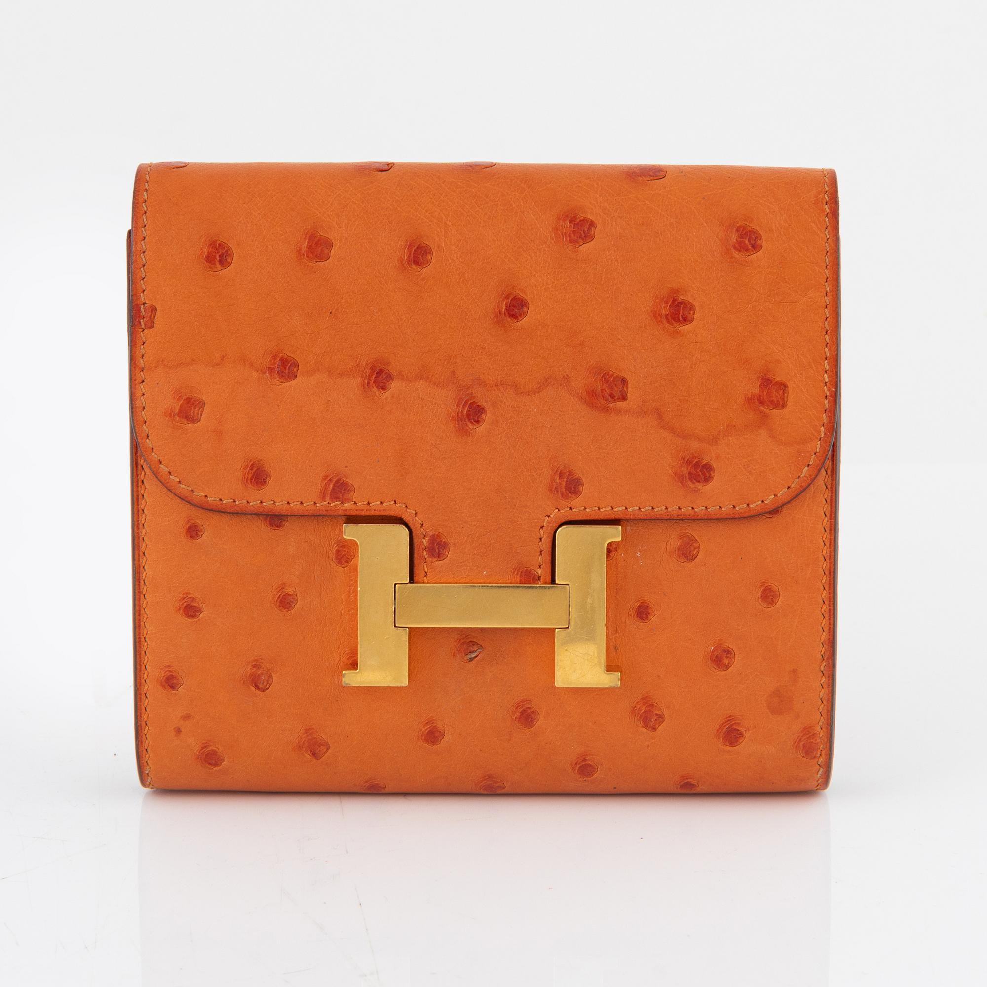 Hermès, wallet, "Constance", 2017.