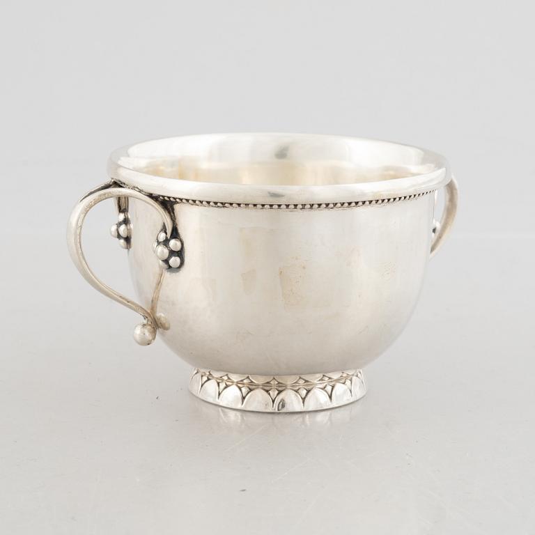 Georg Jensen, bonbonnière, silver, Copenhagen 1918.