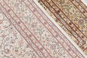 Matta, Orientalisk silk, ca 279 x 184 cm.