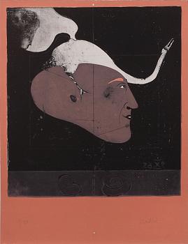 PAUL WUNDERLICH, litografier, 11 st, sign.