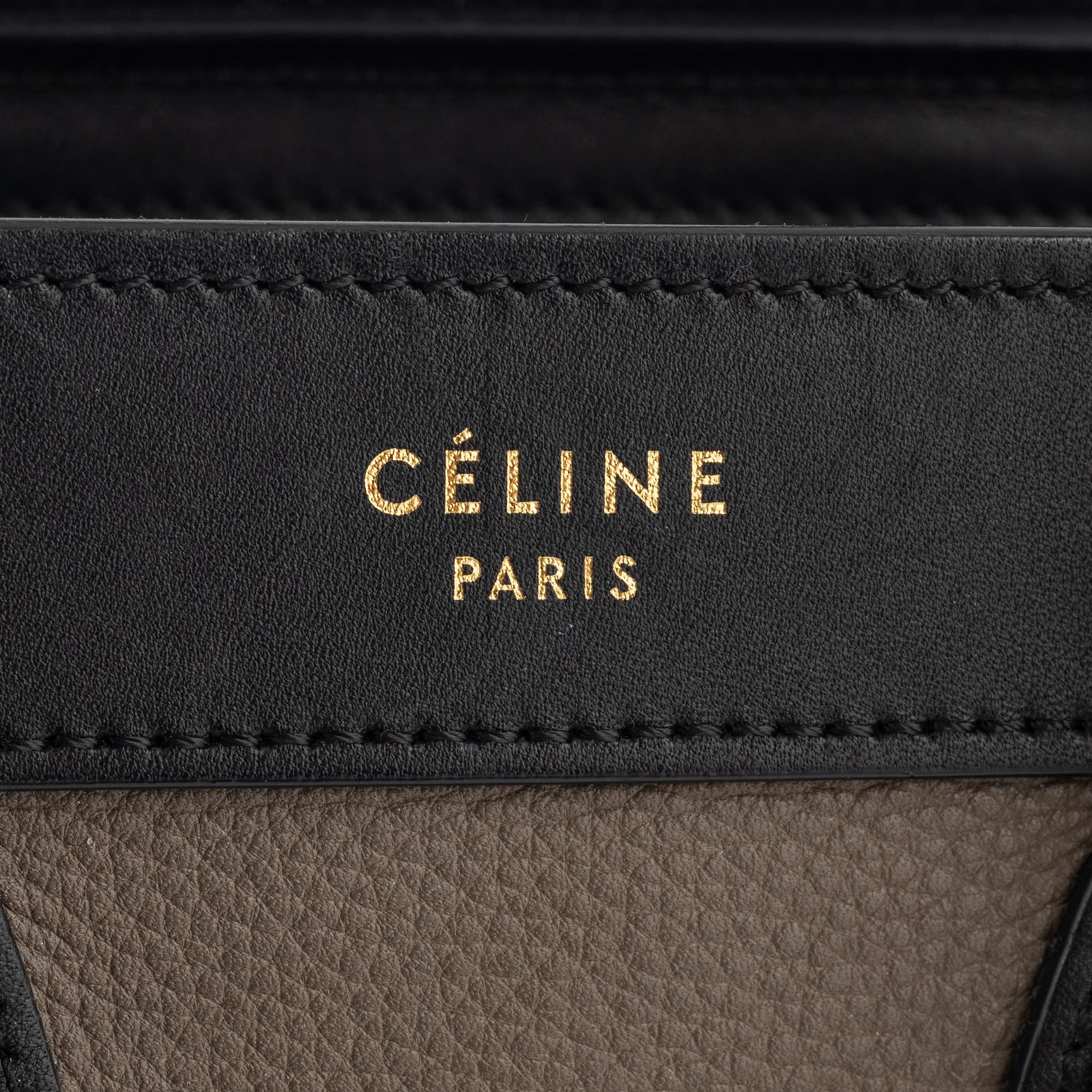 Céline, a leather 'Nano Luggage' handbag.